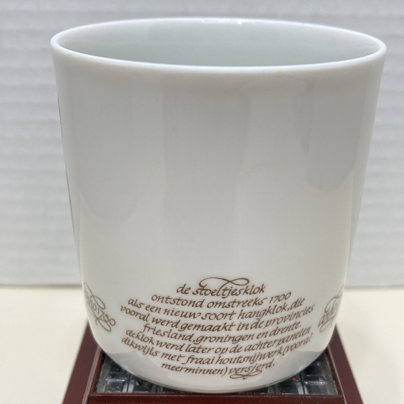 Mitterteich Porzellan Demitasse Replacement Cup Antique Clock Pattern #1 Bavaria - Picture 3 of 9